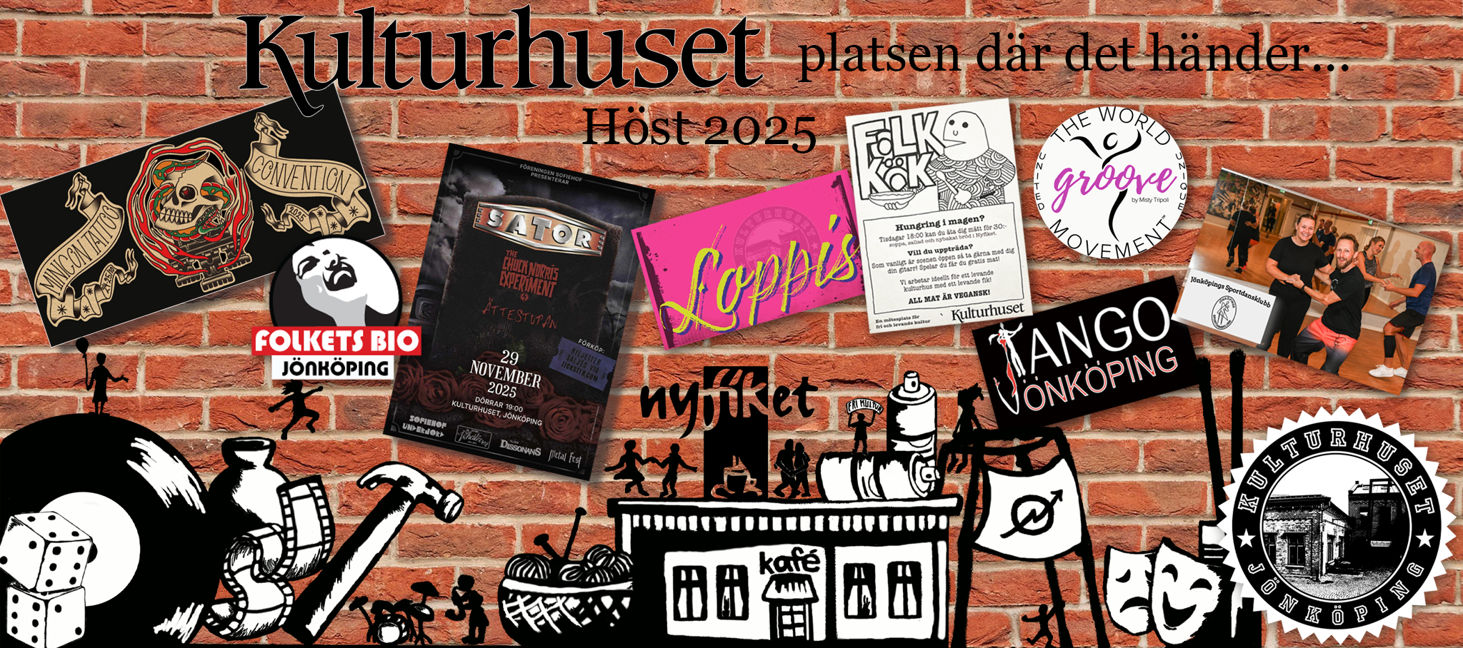 Kulturhuset - Platsen där det händer