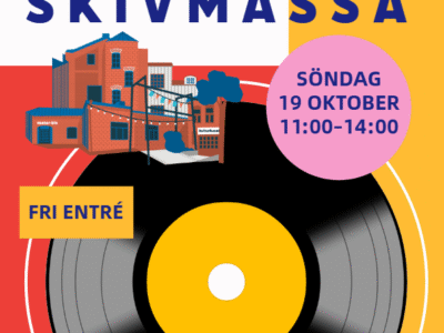 Skivmässa Kulturhuset Jönköping Söndag 19 oktober