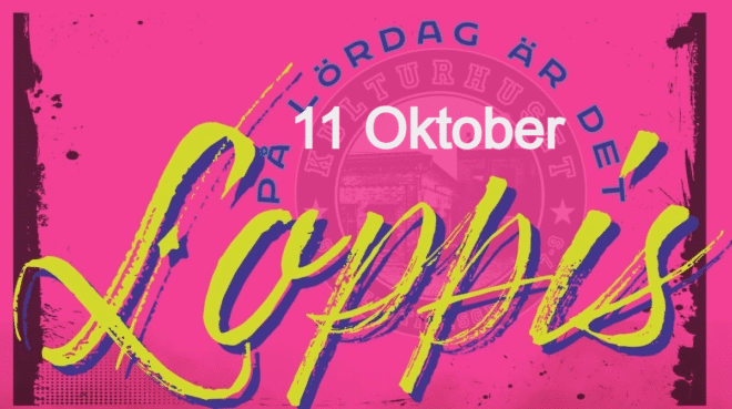 Loppis 11 oktober
