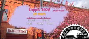 Loppis den 28 Mars