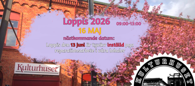 Loppis 16 maj